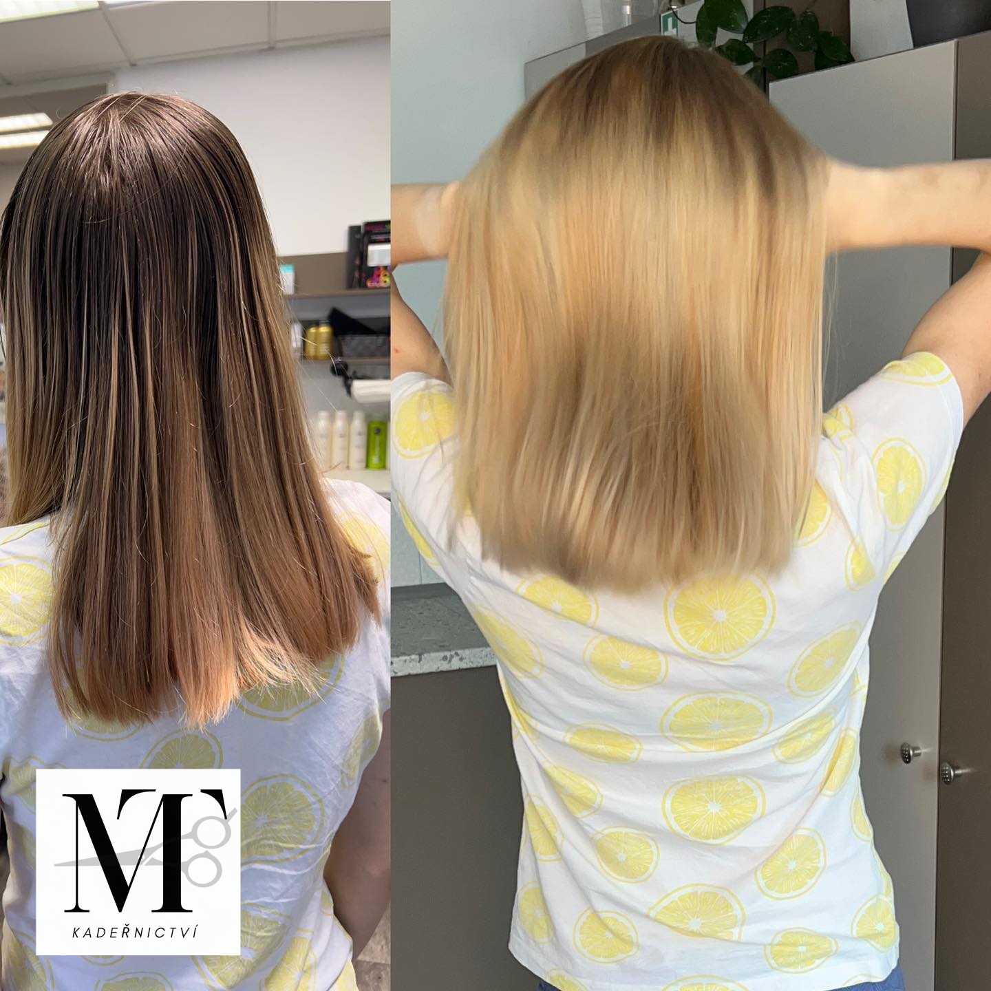 Kadeřnictví MT – ukázka práce 2