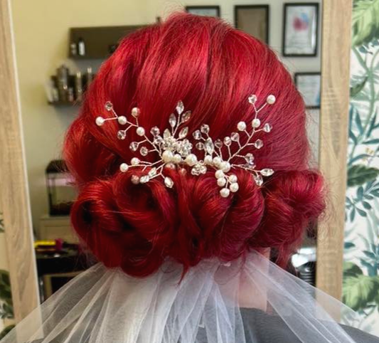 Svatební účes – ukázka 1